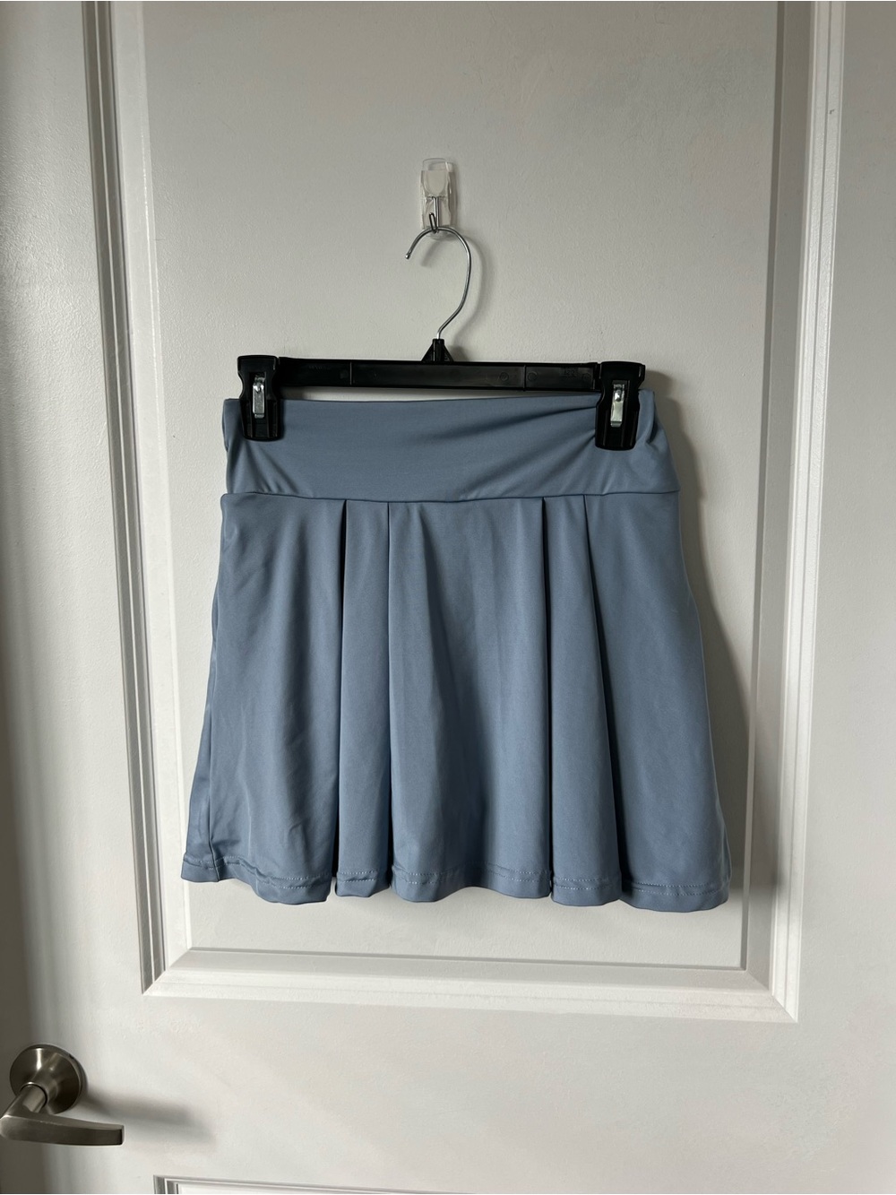 Women's Light Blue tennis/golf/pickleball skirt with shorts/ skort